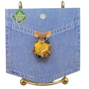 Charming Tails Lapel Pin Shirt Tails Bubble Gum Friend Mackenzie Mouse